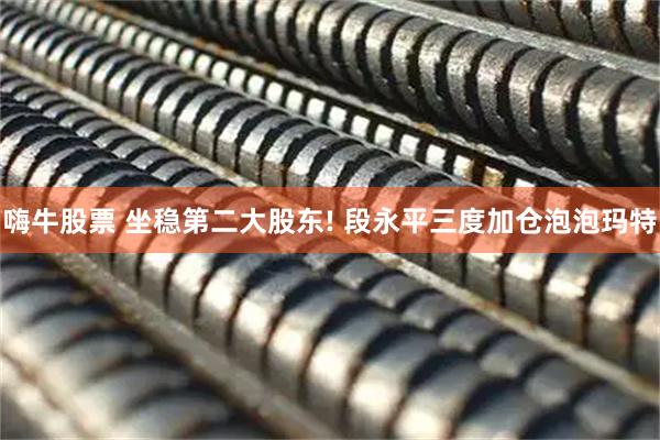 嗨牛股票 坐稳第二大股东! 段永平三度加仓泡泡玛特